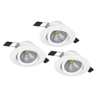 900745 EGLO SALICETO 2700K LED süllyesztett lámpa 3 db