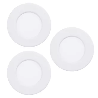   901429 EGLO FUEVA 6-Z 2700K-6500K RGB IP44 LED süllyesztett lámpa 3 db-os szett
