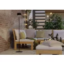 901891 EGLO ROCCANOVA-L IP44 kültéri LED napelemes állólámpa USB töltéssel