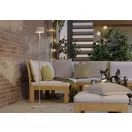 901893 EGLO ROCCANOVA-L IP44 kültéri LED napelemes állólámpa USB töltéssel
