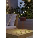 901896 EGLO ROCCANOVA IP44 kültéri LED napelemes asztali lámpa USB töltéssel