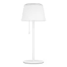 901901 EGLO SCORDIANO IP44 kültéri LED napelemes asztali lámpa USB töltéssel