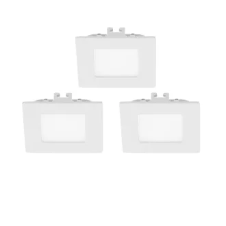94733 EGLO FUEVA 1 - LED süllyesztett lámpa 3 db-os szett