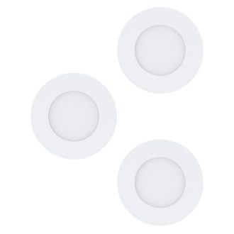   98633 EGLO FUEVA 1 3000K IP44 LED süllyesztett lámpa 3 db-os szett