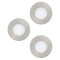 98634 EGLO FUEVA 1 3000K IP44 LED süllyesztett lámpa 3 db-os szett