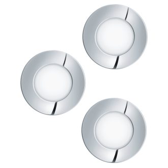   98635 EGLO FUEVA 1 3000K IP44 LED süllyesztett lámpa 3 db-os szett
