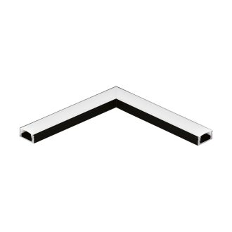   98919 EGLO SURFACE PROFILE 1 fekete led profil sarok elem opál diffúzorral