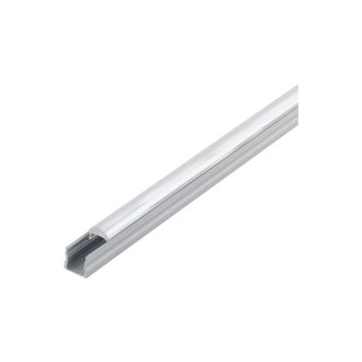   98931 EGLO SURFACE PROFILE 3 20mm-es 1m alumínium led profil átlátszó lencse diffúzorral