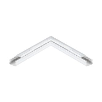   98936 EGLO SURFACE PROFILE 3 fehér led profil sarok elem átlátszó lencse diffúzorral