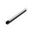 98938 EGLO SURFACE PROFILE 3 20mm-es 2m fekete led profil átlátszó lencse diffúzorral