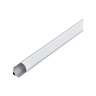   98941 EGLO CORNER PROFILE 1 16mm-es 1m alumínium led sarok profil opál diffúzorral