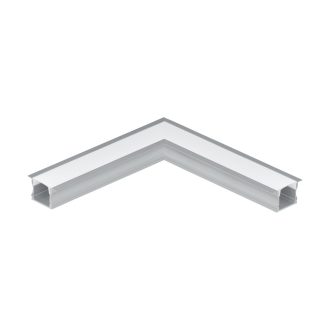   98989 EGLO RECESSED PROFILE 2 alumínium süllyeszthető led profil sarok elem opál diffúzorral