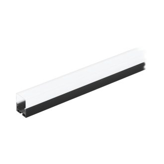   99012 EGLO SURFACE PROFILE 6 45mm-es 2m fekete mennyezeti led profil opál diffúzorral