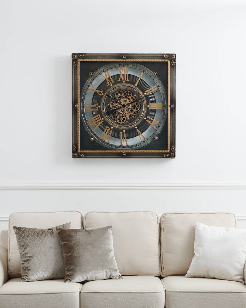 425525 EGLO Living vintage falióra enteriőrben