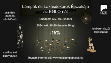 Lámpák és Lakásdekorok Éjszakája 2024