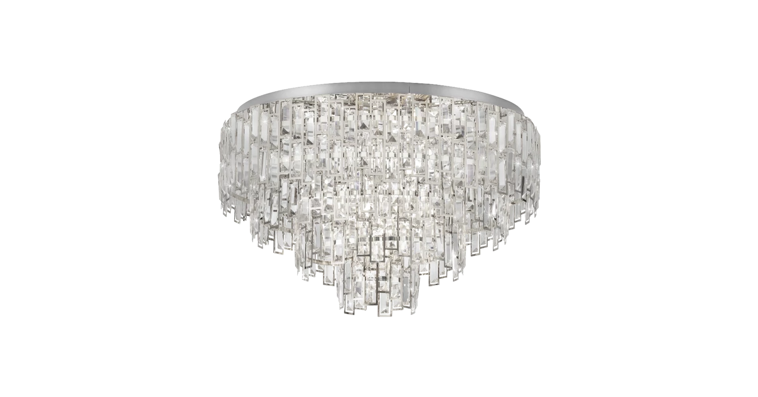 EGLO 39625 Calmeilles mennyezeti lámpa 10xE14 78cm