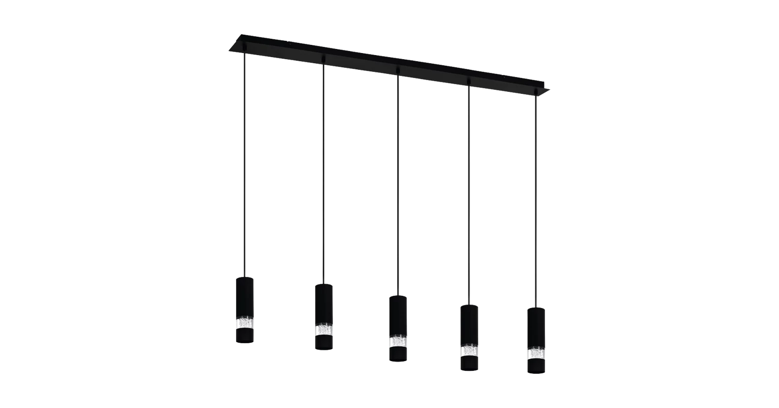 EGLO 39706 Bernabeta függesztett lámpa 5xGU10 150cm +5W GU10 LED