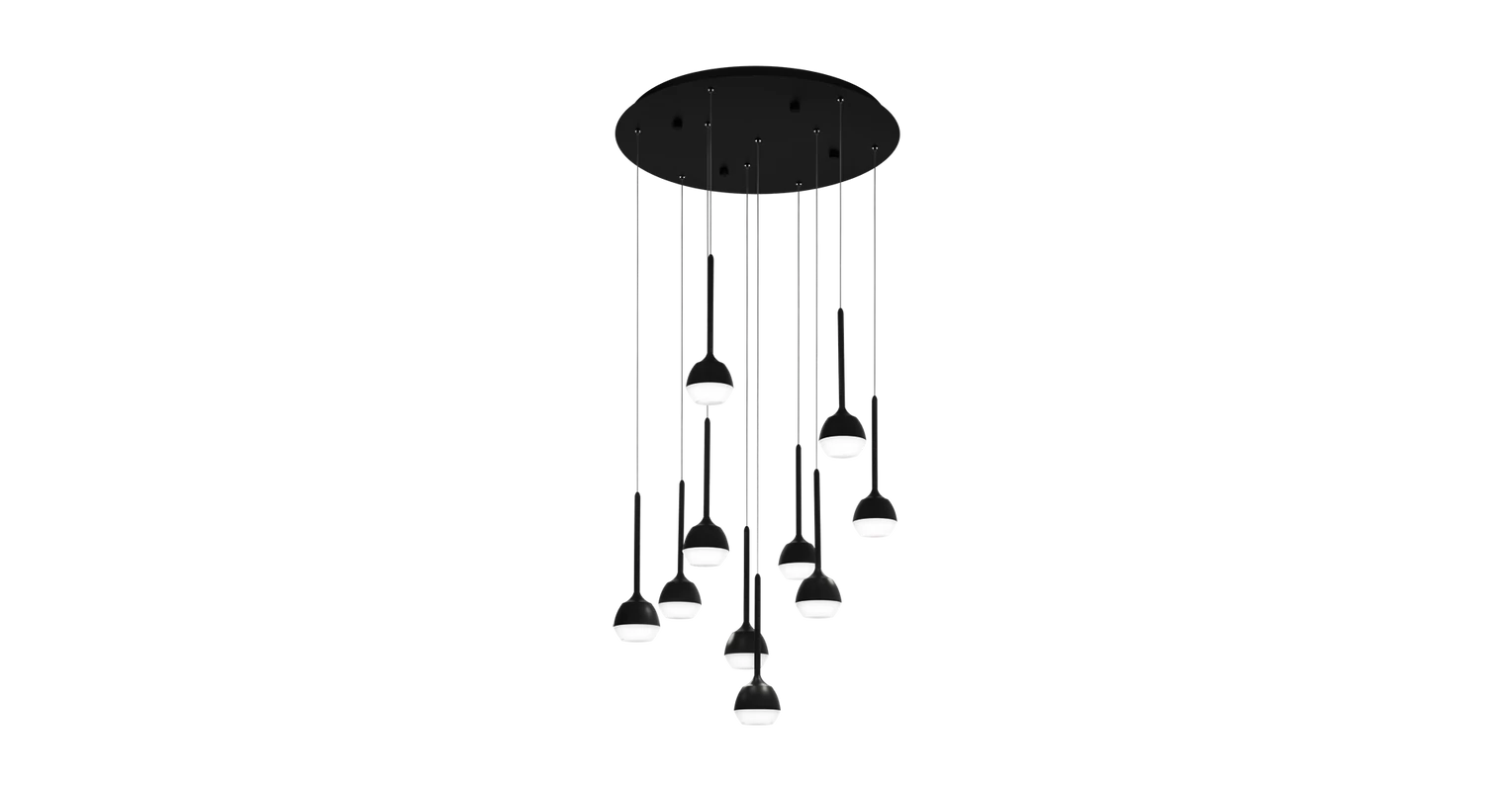 EGLO 39714 Nucetto függesztett LED lámpa 10x4,5W 3000K 5300lm 150cm