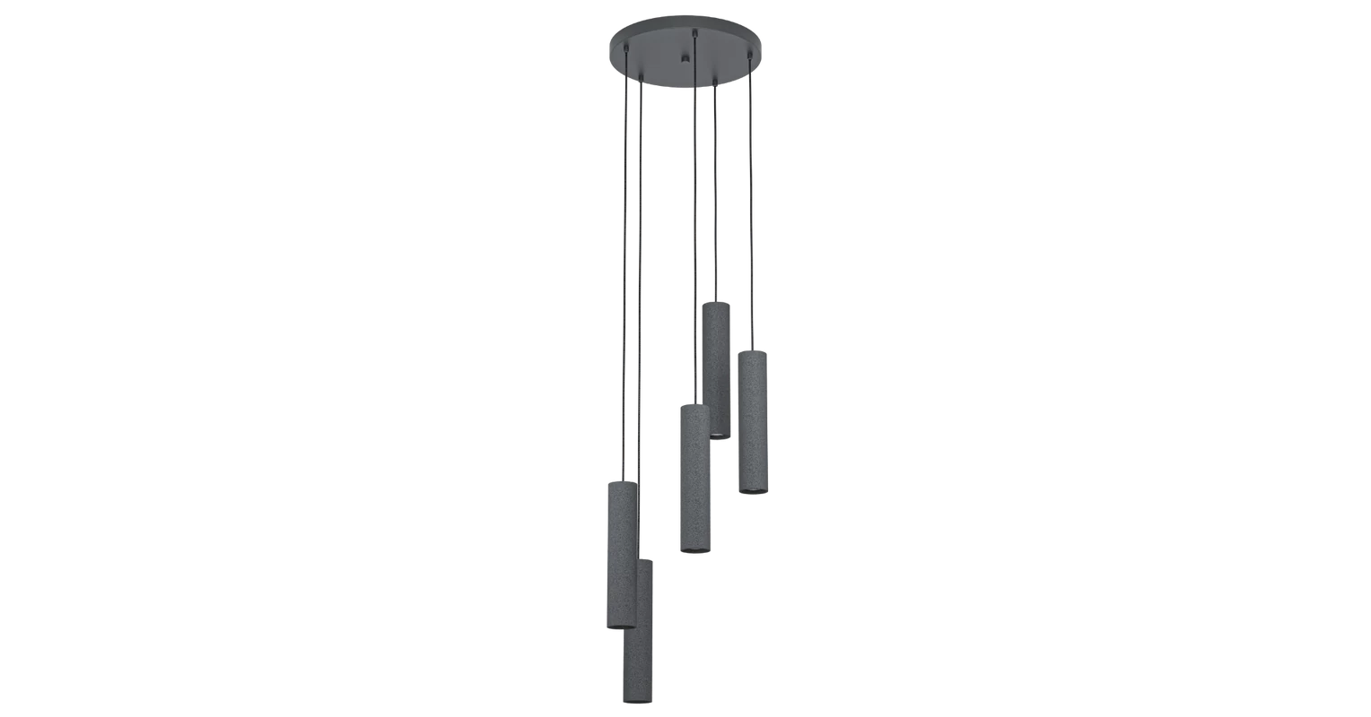 EGLO 39823 Mentalona függesztett lámpa 5xGU10 150cm +4,5W GU10 LED