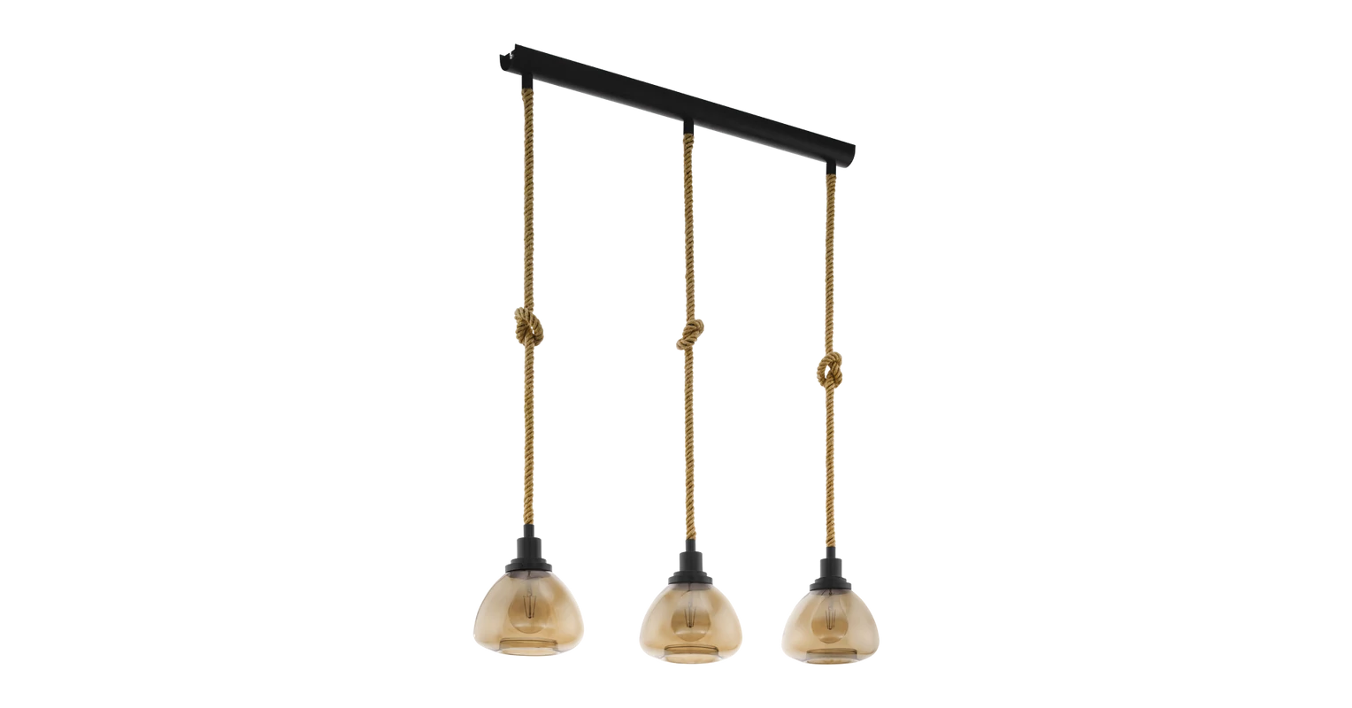 EGLO 43192 Rampside függesztett lámpa 3xE27 123cm