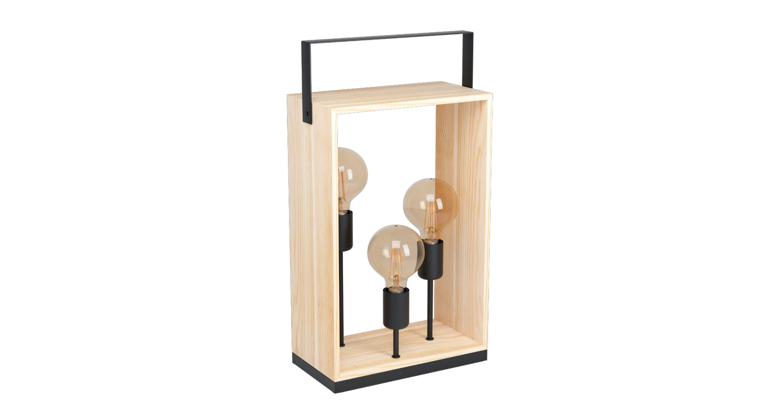 EGLO 43416 Famborough asztali lámpa 3xE27 56,5cm