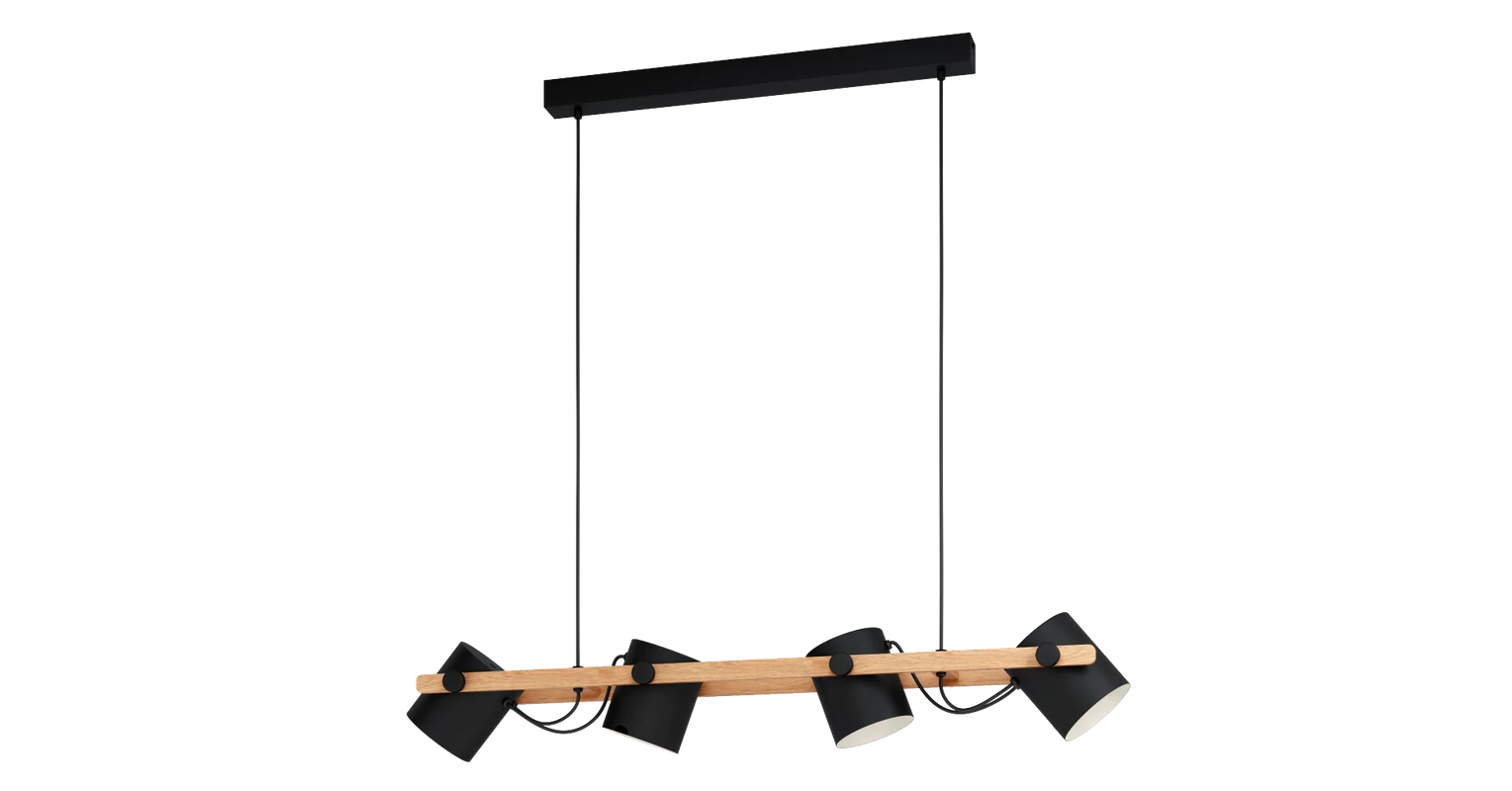 EGLO 43424 Hornwood függesztett lámpa 4xE27 110cm