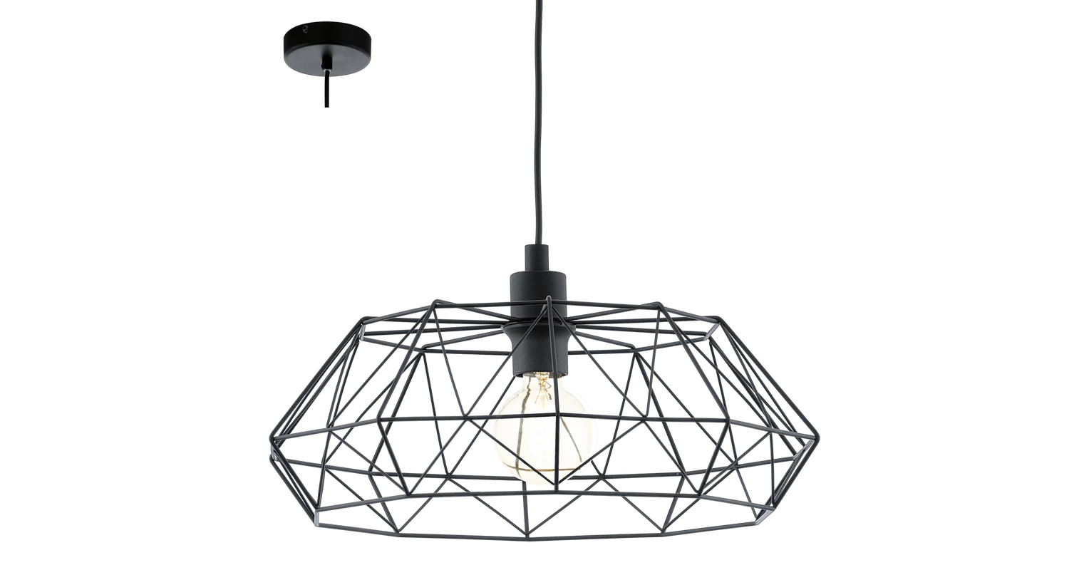 EGLO 49487 Carlton 2 függeszték 1xE27 max.60W IP20
