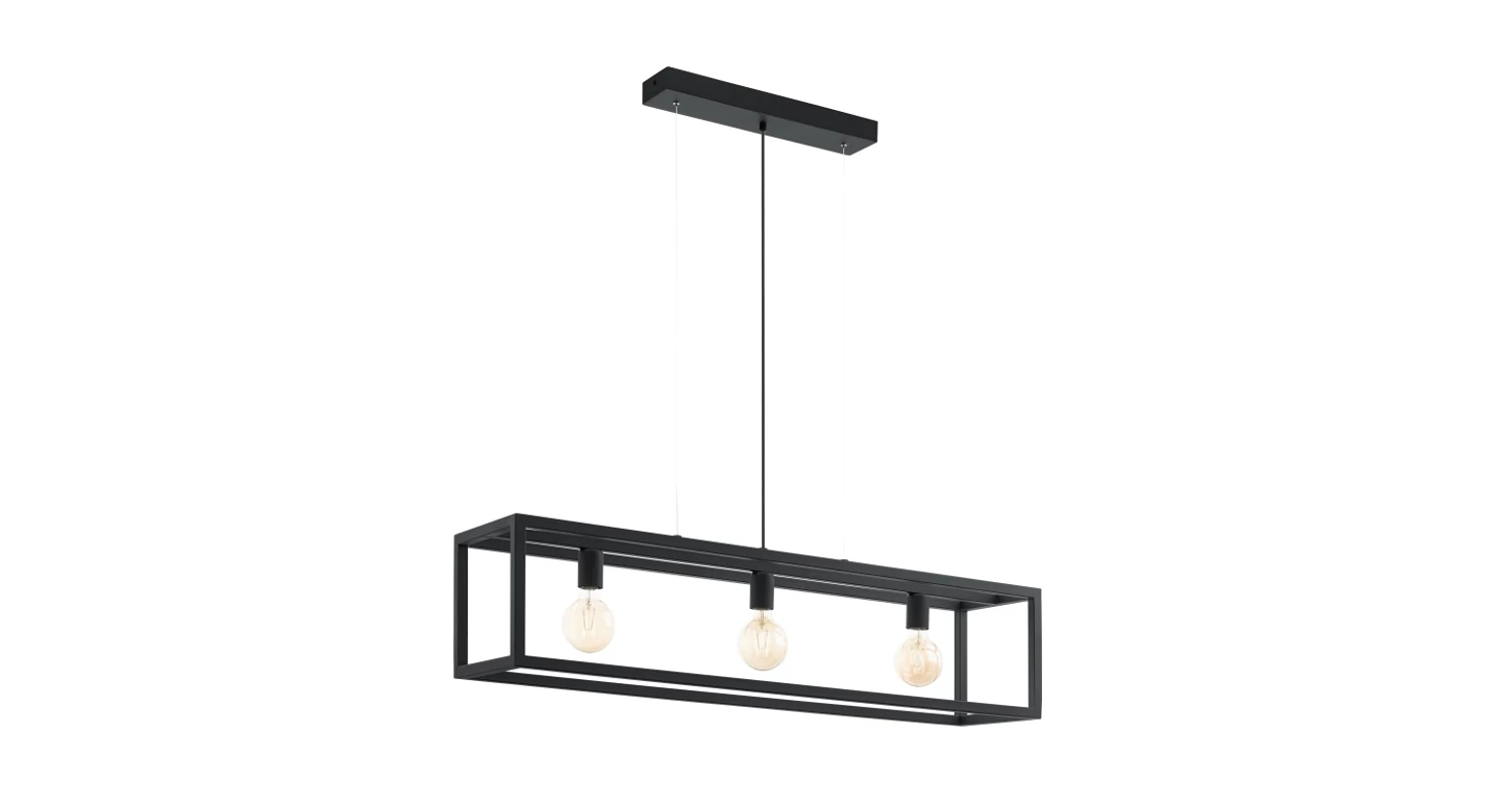 EGLO 49564 Elswick függesztett lámpa 3xE27 110cm