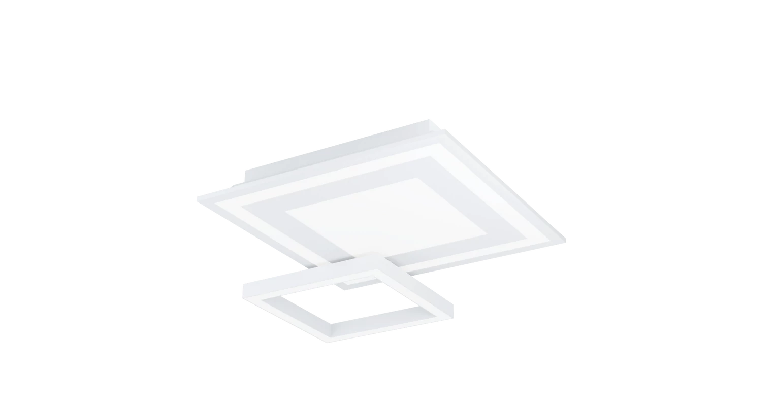 EGLO 900023 Savatarila-Z szabályozható mennyezeti RGBW LED lámpa 45x45cm, fehér