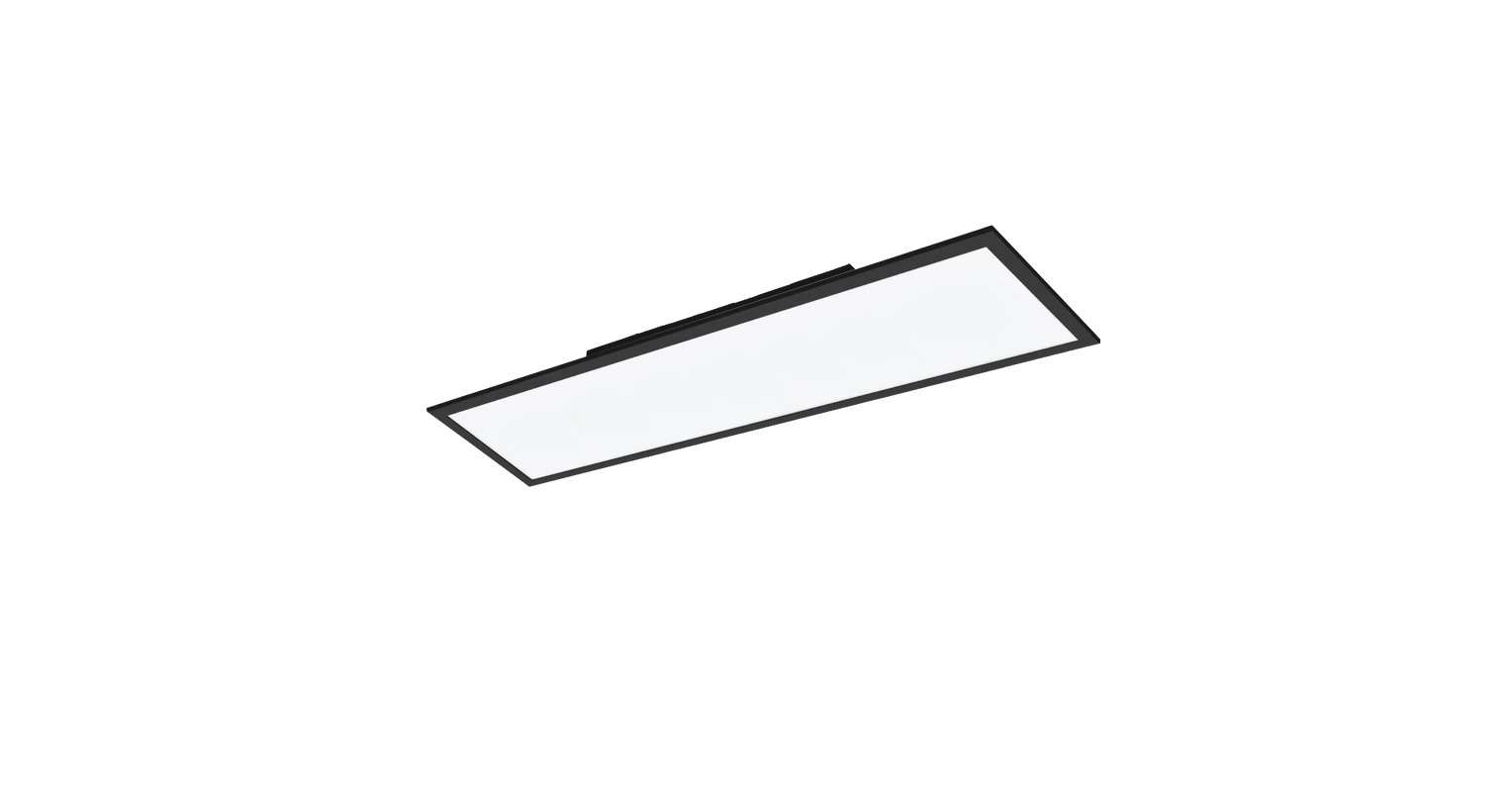 EGLO 900053 Salobrena-Z szabályozható mennyezeti LED lámpa 30x120 cm, fekete