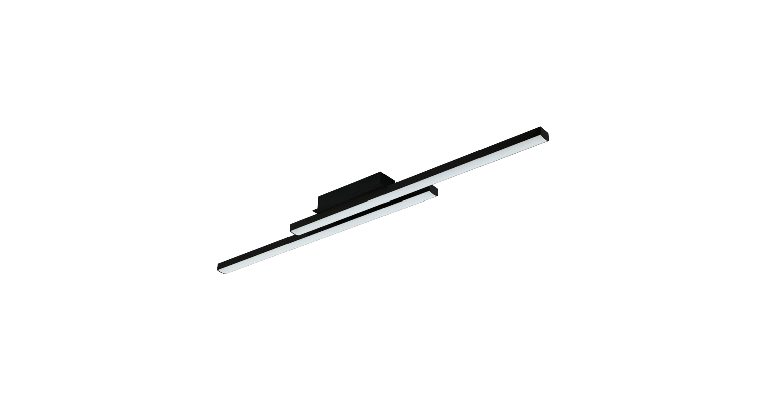 EGLO 900079 Fraioli-Z szabályozható mennyezeti RGBW LED lámpa, fekete