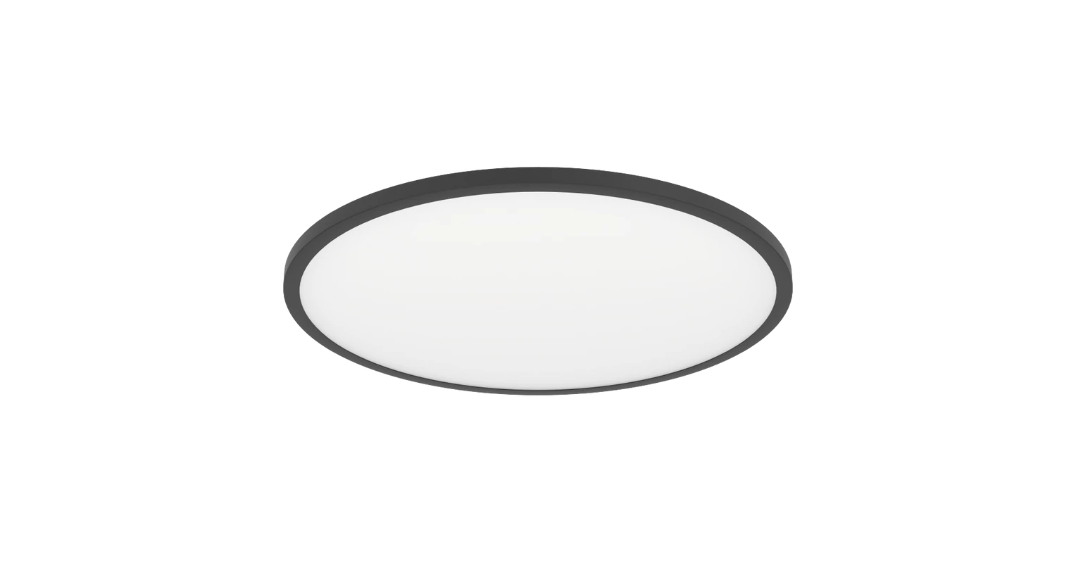 EGLO LED Dimmelhető mennyezeti lámpa LED/41W/230V átm. 60 cm fekete