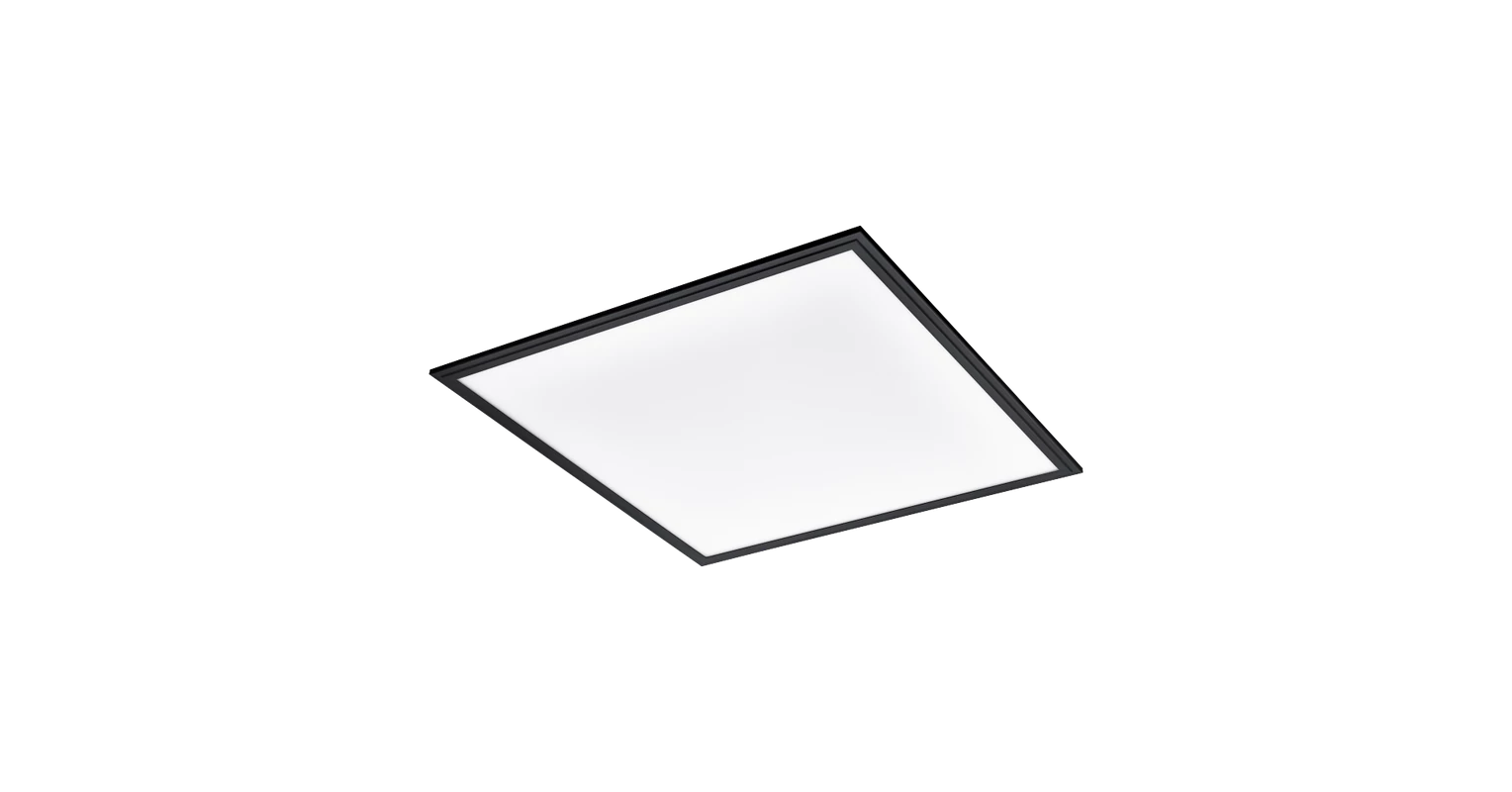 EGLO LED Mennyezeti lámpa LED/33W/230V 60x60 cm fekete