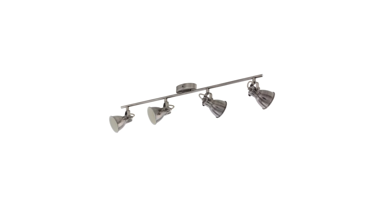 EGLO 96555 Seras LED mennyezeti lámpa 4xGU10 3, 3W antik nikkel/krém (9002759965556)