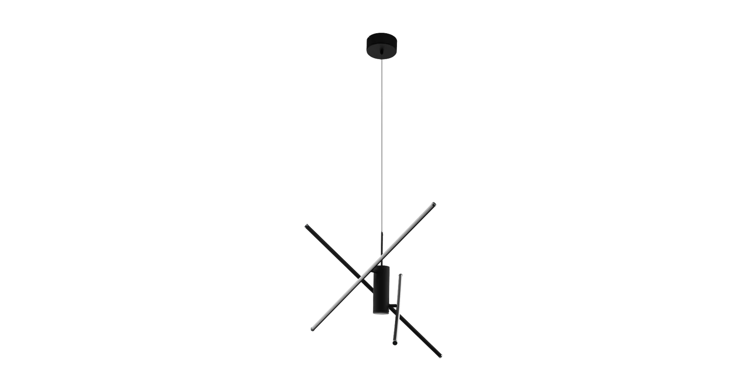 EGLO 99818 Salitre függesztett LED lámpa 73cm, fekete