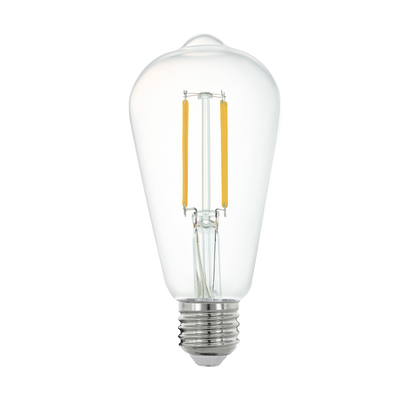 11862 EGLO connect E27-LED-ST64 806 lm 2700 K átlátszó fényforrás - OL