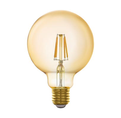 11866 EGLO connect E27-LED-G95 500 lm 2200 K borostyán fényforrás - OL